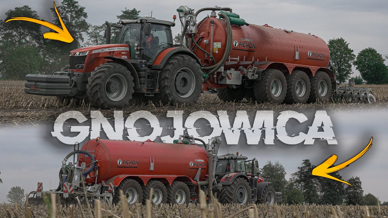 | NAJWIĘKSZY BECZKOWÓZ W OKOLICY | PICHON | Massey Ferguson 8740S | Gr Chotel |