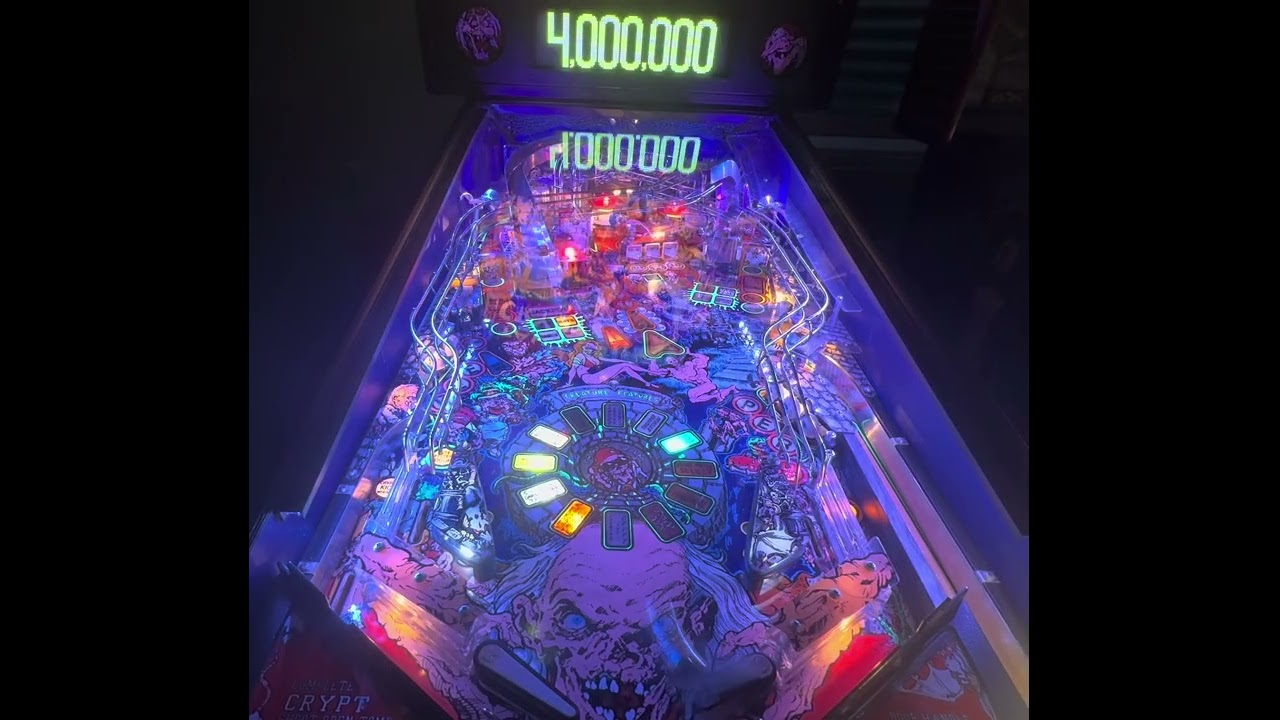 Tales From The Crypt Pinball Machine - All Creature Features #pinball #retrogaming #tftc 