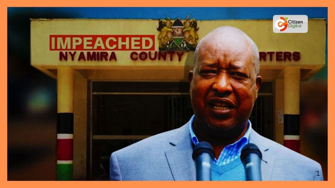 Nyamira Governor Amos Nyaribo impeached by county assembly