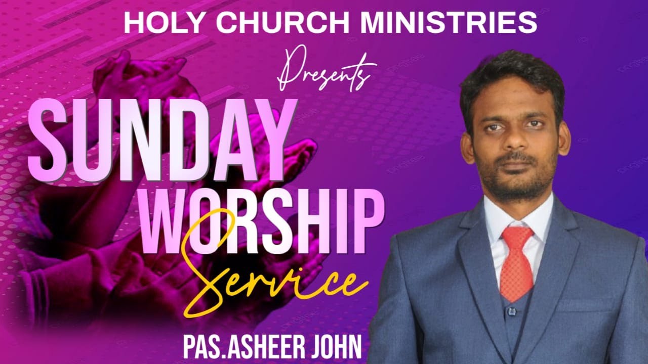 🔴యూదాగోత్రపు సింహగర్జన🔴 II Sunday Service II Pastor Asher John J