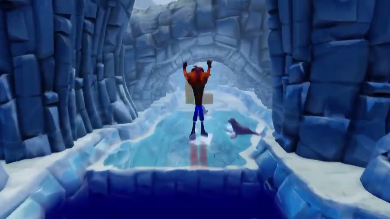 I jump just like crash bandy / Crash Bandicoot trilogy