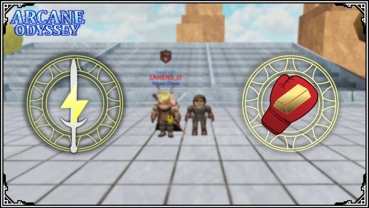Metal boxing warlock VS Lightning Conjurer | Arcane Odyssey