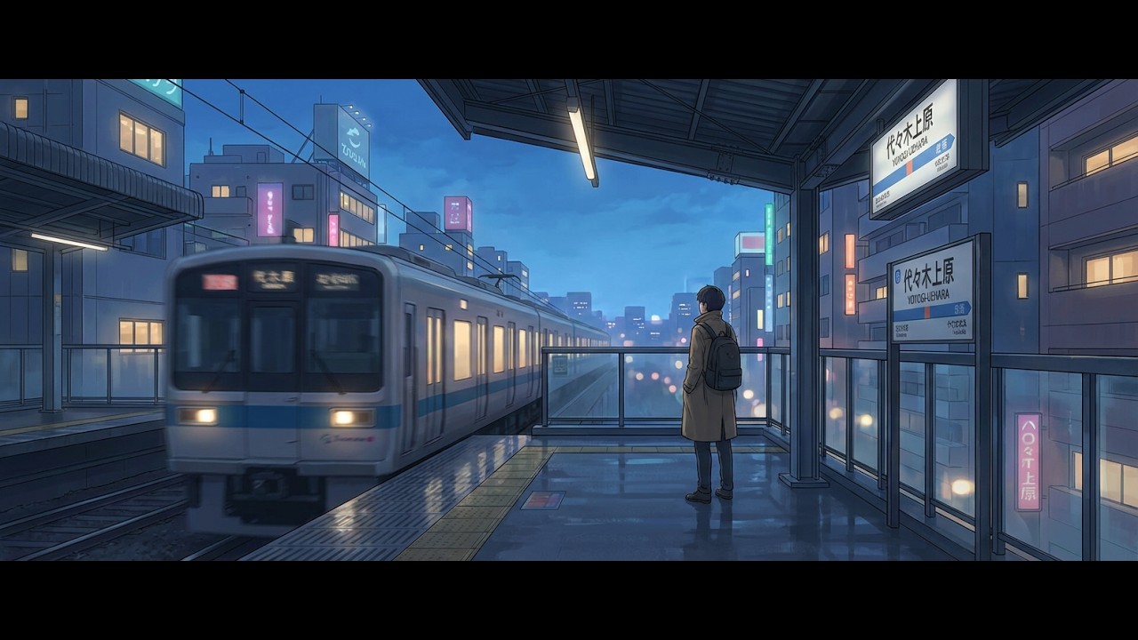 Midnight Train Ride — Nostalgic Lofi for Quiet Minds