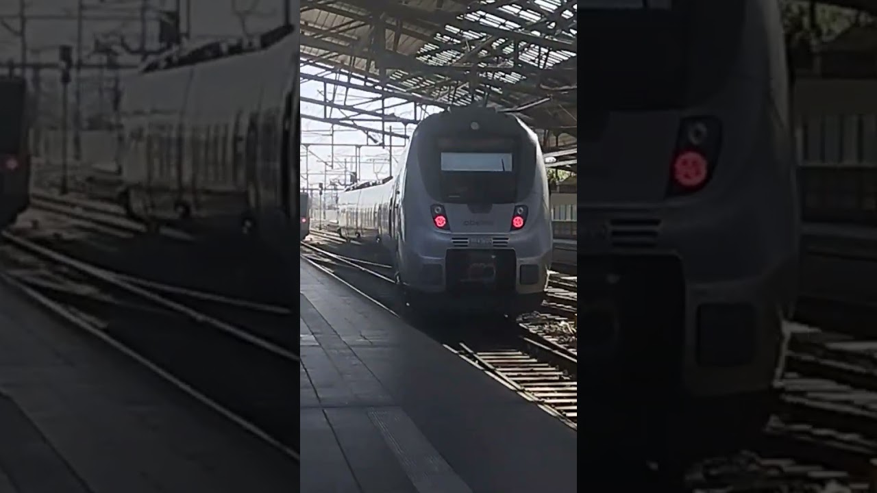 RB 20 Ausfahrt auf Gleis 8a aus Erfurt hbf #abellio #br442 #erfurt