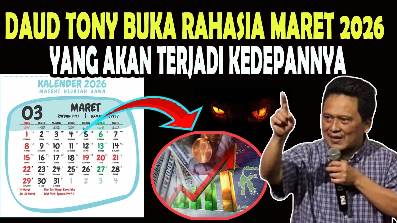 DAUD TONY BUKA RAHASIA MARET 2026 * APA YANG AKAN TERJADI KEDEPANNYA