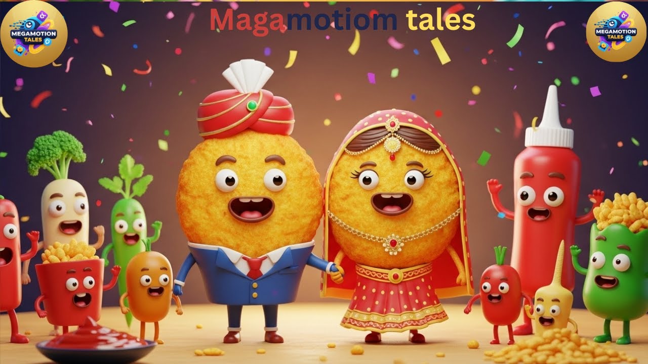 &ldquo;Funny Aloo Wedding Cartoon 😱 Viral Shorts | Magamotion Tales&rdquo;
