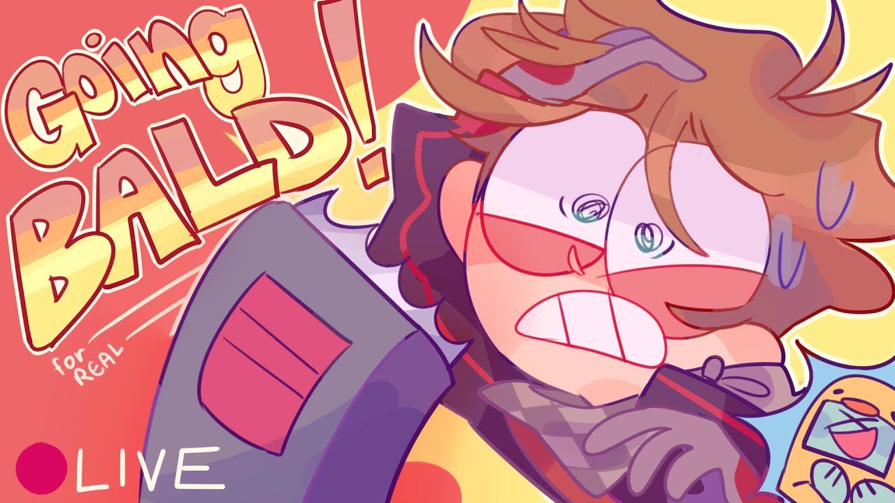 Shaving my head BALD for $10,000! Live Stream 🔴 + Facecam