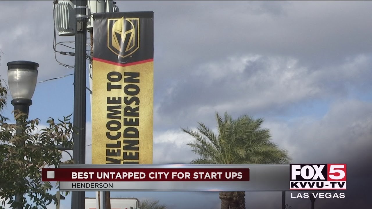 Henderson ranked top city for startups