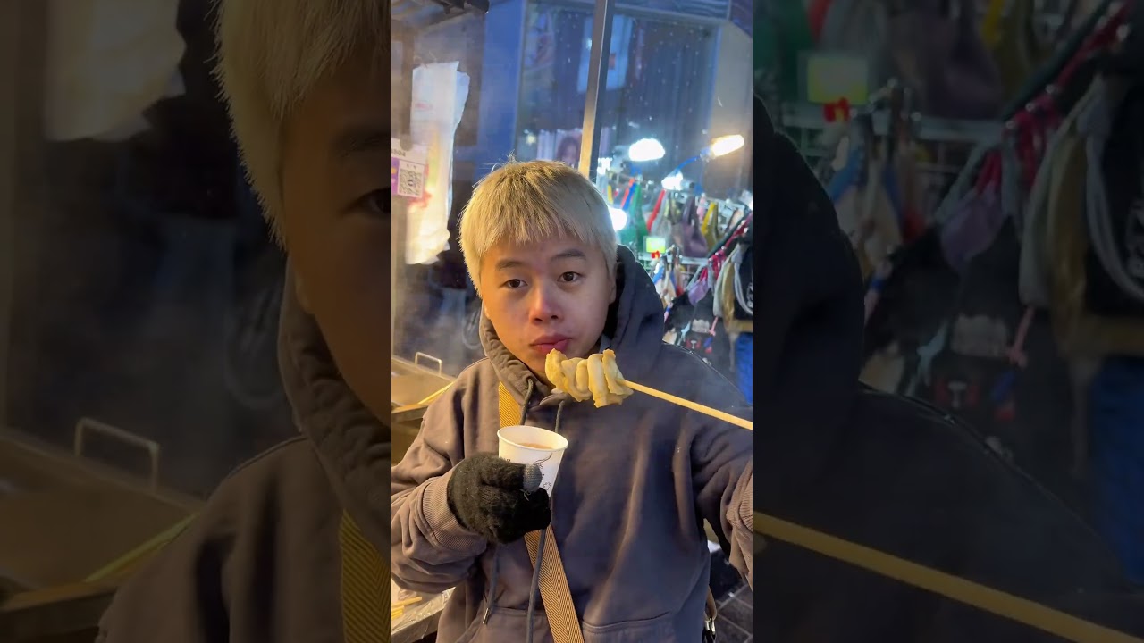 10k ăn g&igrave; ở chợ đ&ecirc;m myeongdong | Spicy Kim #holidayswithshorts