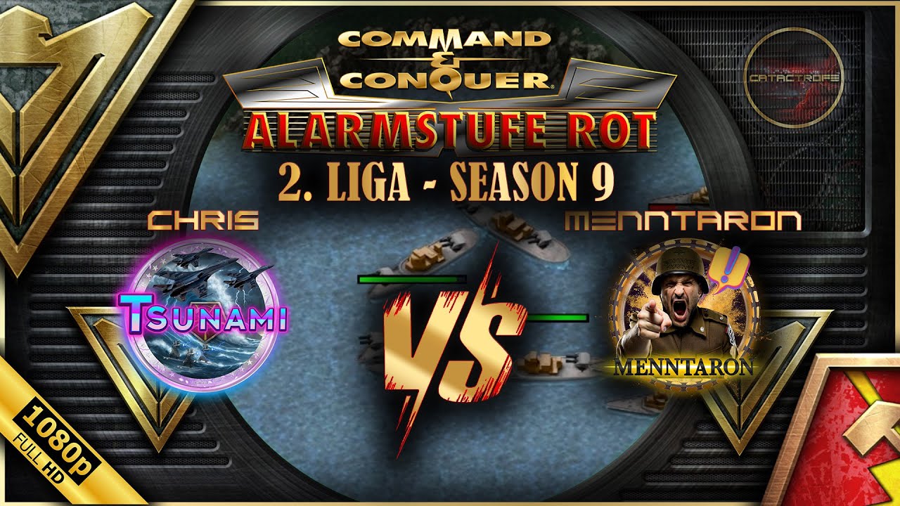 WASSERGEFECHTE! | Command and Conquer Red Alert eSports Classic League 2026 | Chris vs. Menntaron