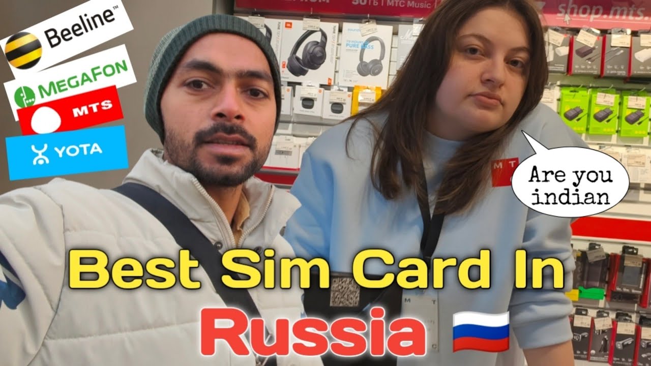 Russia में SIM कितना महंगा है? 😲🤔 #russia