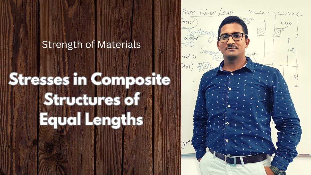 Stresses in Composite Structures of Equal Lengths | Strength of Materials