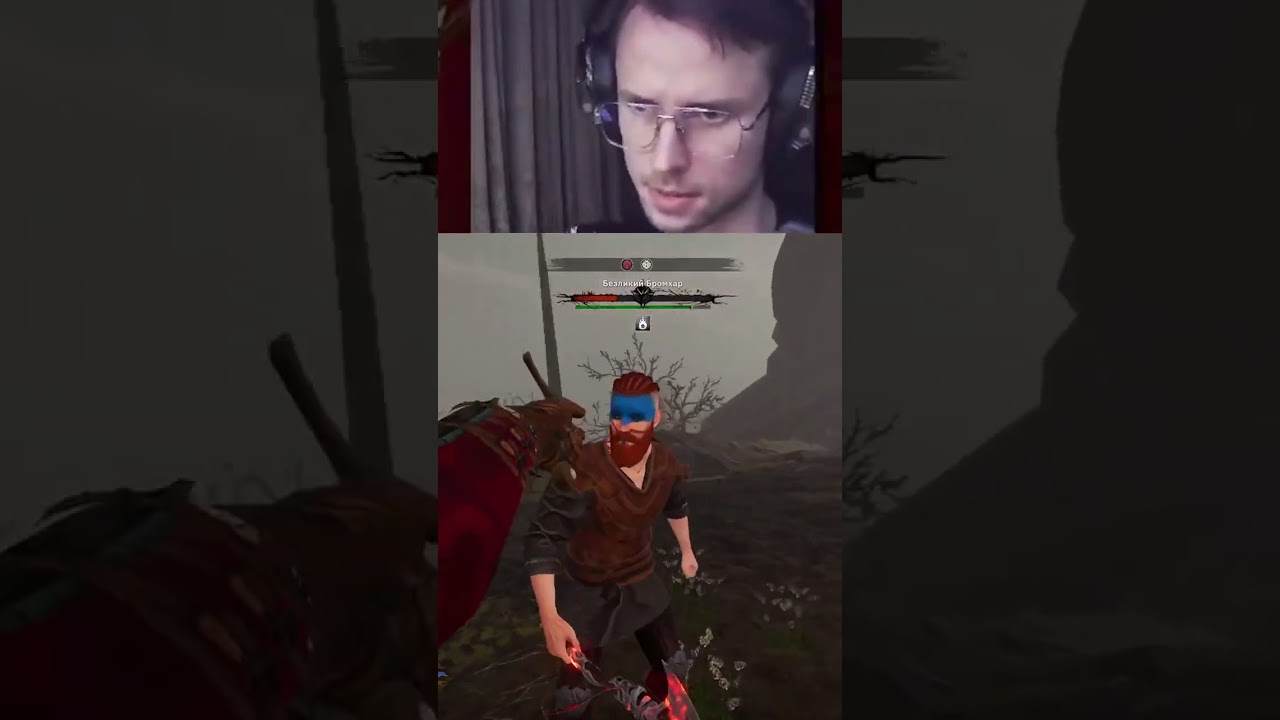 Файт с викингом под скандинавский музон | #maroness #taintedgrail #rpg #fight #shorts