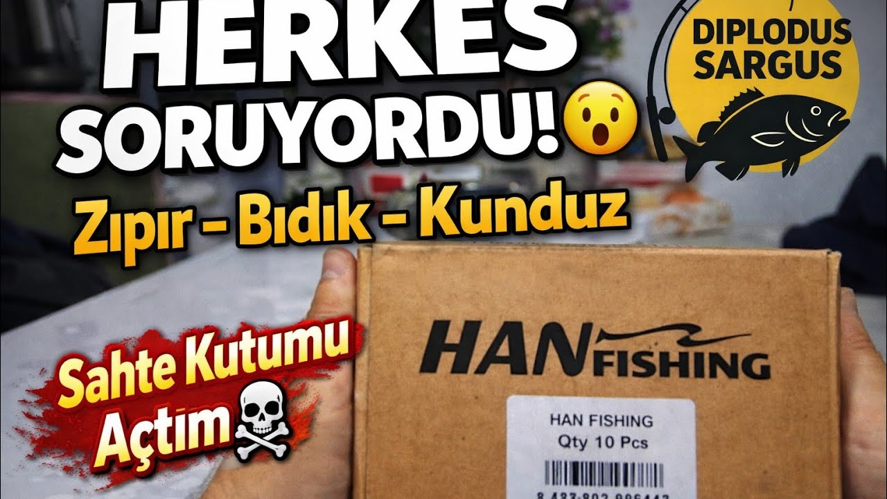 Herkes Soruyordu! 😮 Hanfish Zıpır & Bıdık & Kunduz İncelemesi | Sahte Kutumu Açtım☠️
