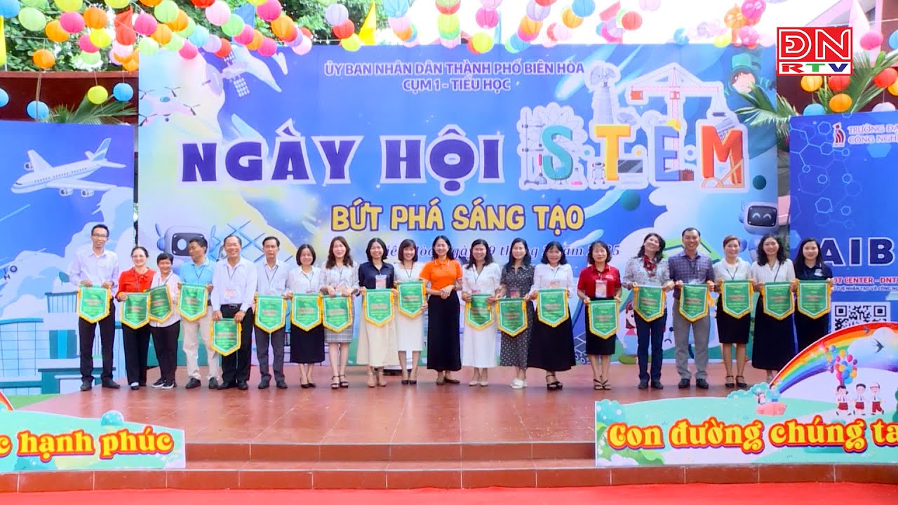 TP Biên Hoà: Sôi nổi ngày hội STEM Bứt phá sáng tạo cấp tiểu học