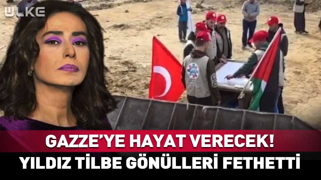 Yıldız Tilbe'den Gazze'de Gönülleri Fetheden Hareket! #haber