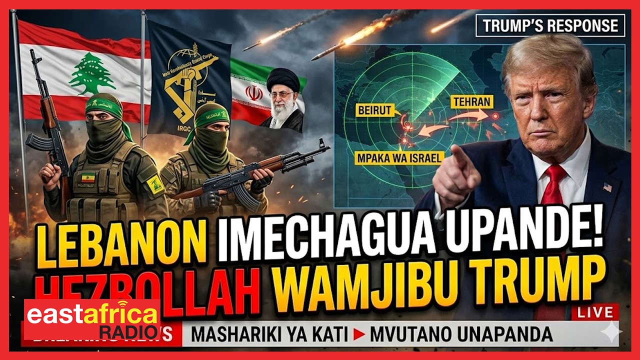 🔥 BREAKING: LEBANON IMECHAGUA UPANDE RASMI WAMEKAA NA IRAN HEZBOLLAH WAMETOA MANENO MAZITO KWA TRUMP