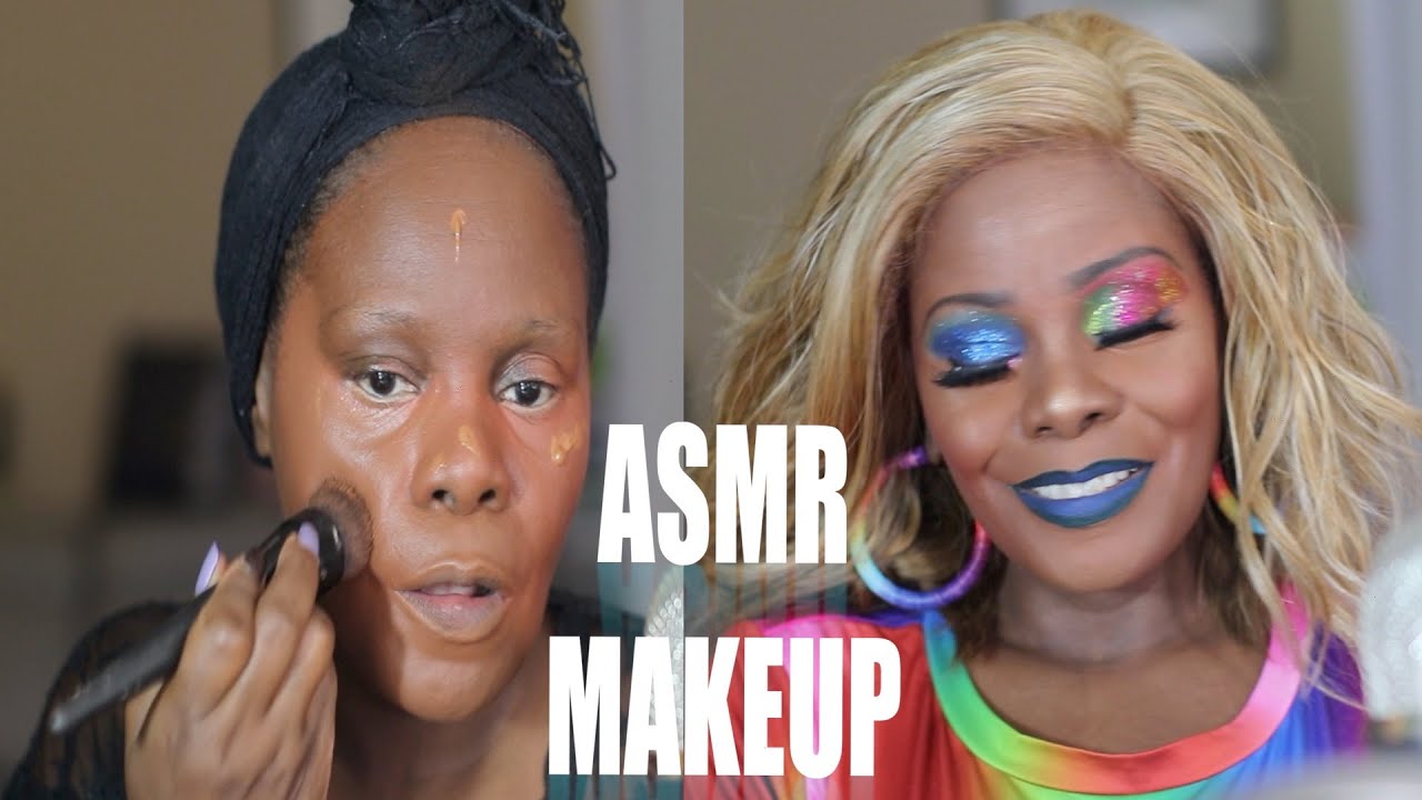 CHILE THESE COLORS THOUGH | MAKEUP ASMR CHEWING GUM
