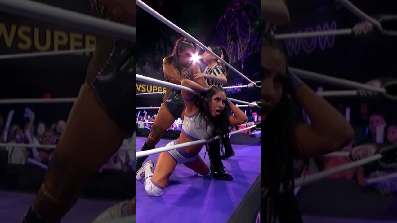 Jennifer Florez gets WORKED | Episode 53 Highlights | #shorts | Women Of Wrestling #wow