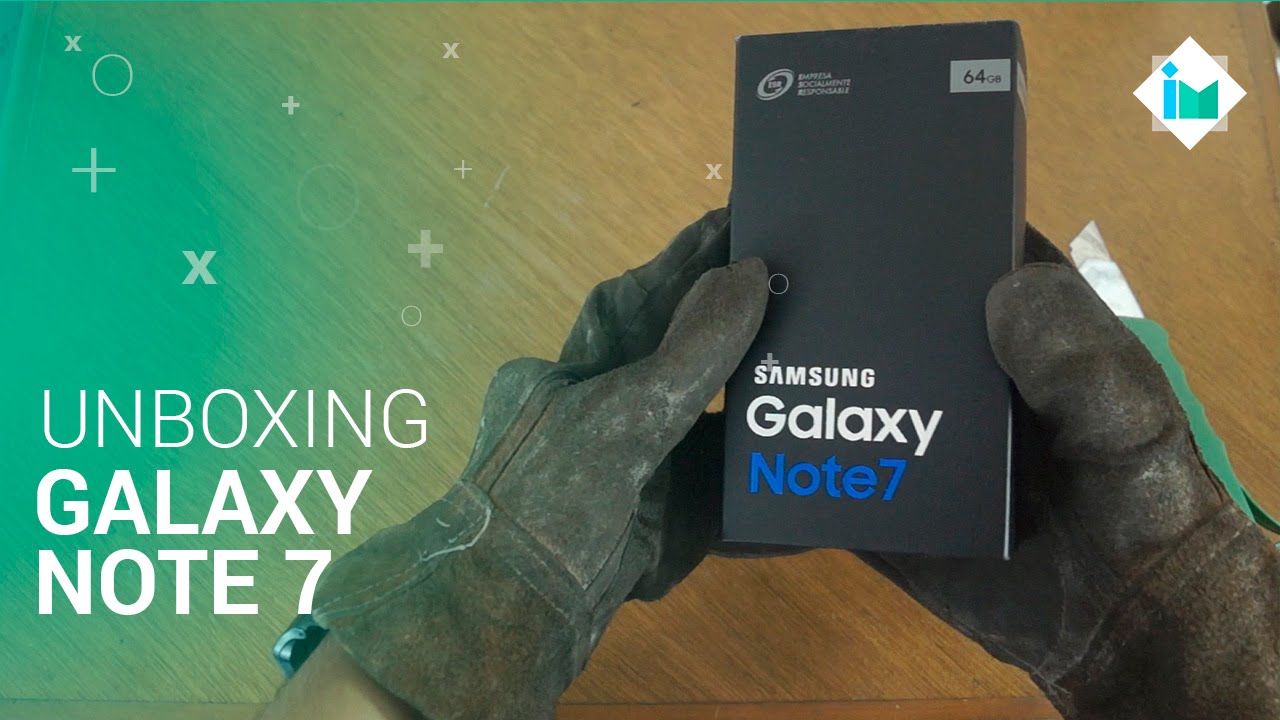 Samsung Galaxy Note 7 - Unboxing / Hands-On en español