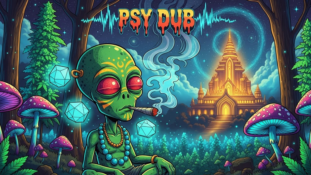 Experimental Dub Reggae Flow with Psychedelic Grooves for Mindful Exploration