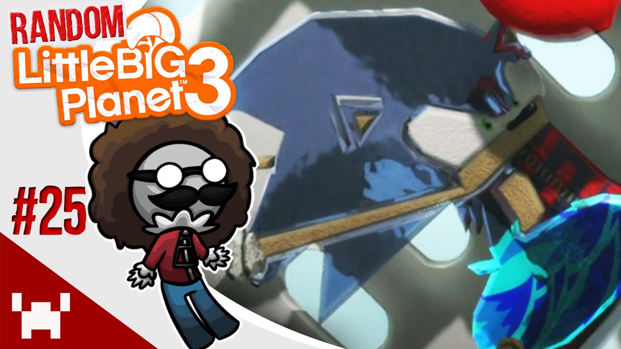 SONIC TRAIN SURVIVAL - Little Big Planet 3: Random Multiplayer - Ep. 25