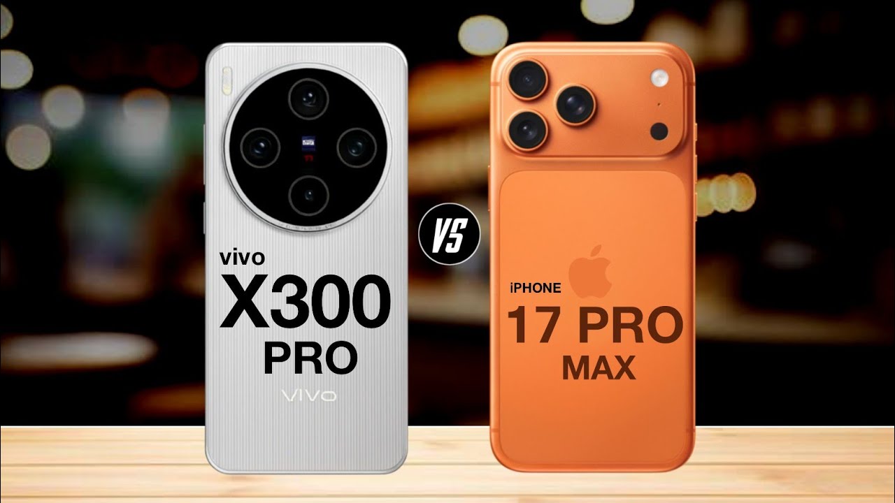 Vivo x300 pro vs iphone 17 pro max - full comparison 🔥 which one is best