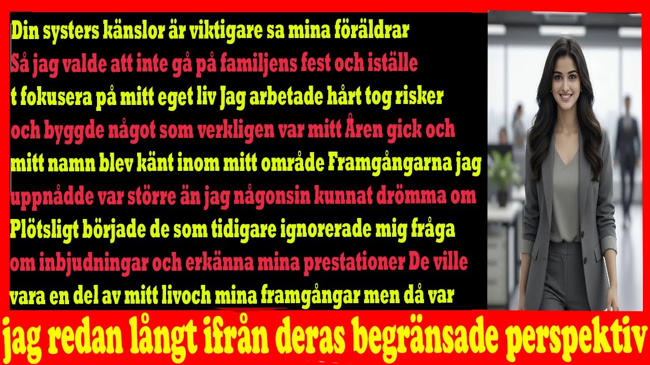 Mina föräldrar glömde min födelsedag för att hylla min syster  jag gav dem minneslektion