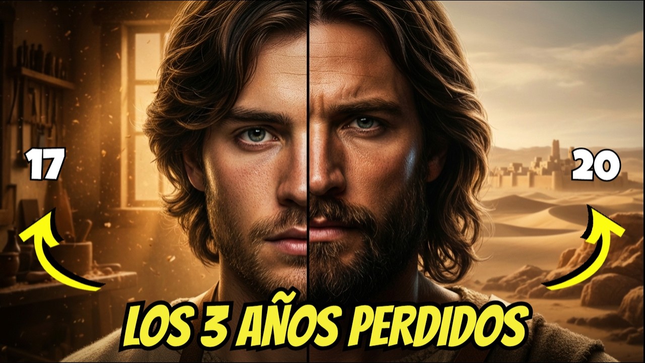los 3 AÑOS PERDIDOS de Jesús (17–20): Cuando José Murió y TODO Cambió