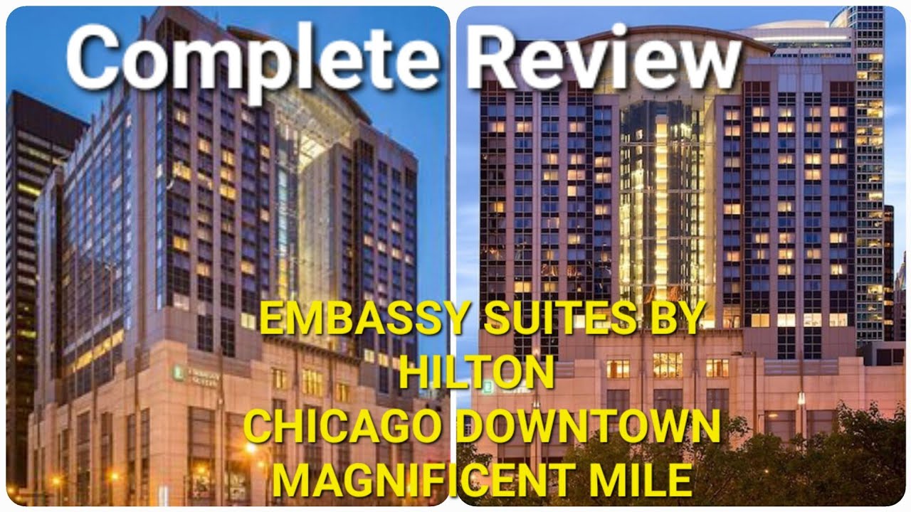 Chicago series: Embassy Suites by Hilton on Magnificent Mile - Canada Family Vlogs 2023