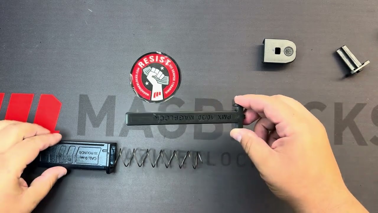 Beretta PMX Magblock Limiter Installation by MagazineBlocks.com