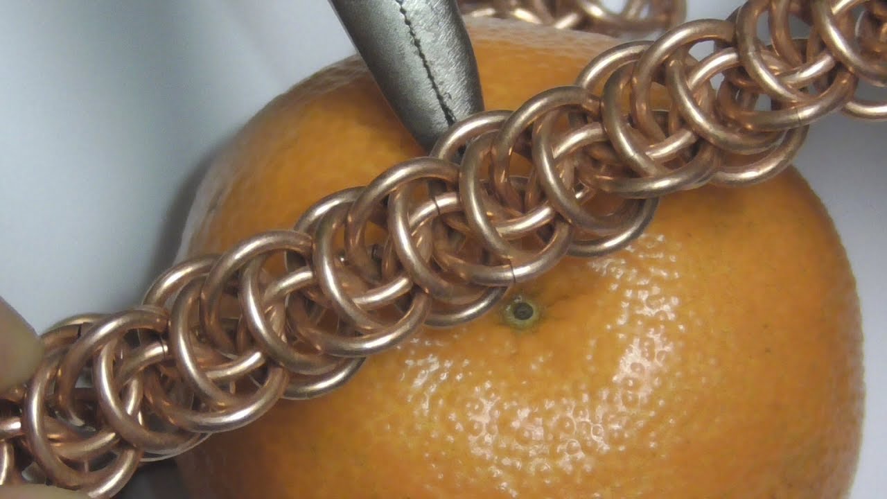 Everybody needs a Backbone: another maille weave tutorial