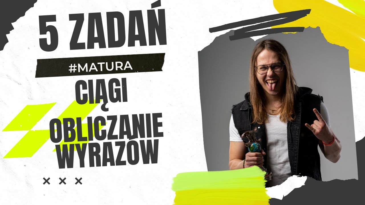 [Ciągi] 5 zadań MATURALNYCH o CIĄGACH, które MUSISZ ZNAĆ! #matura #matma
