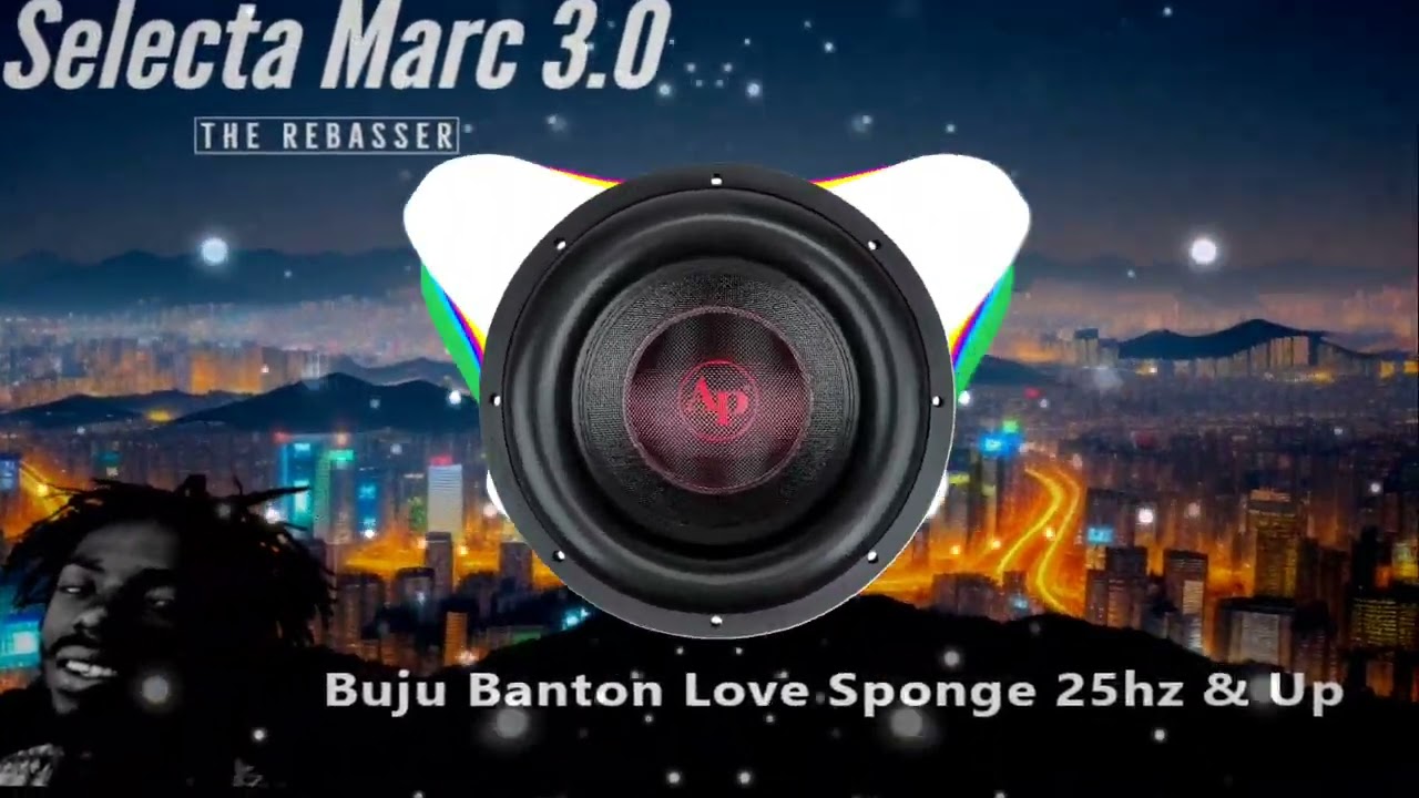 Buju Banton Love Sponge 25hz & Up (Rebassed By Marc)