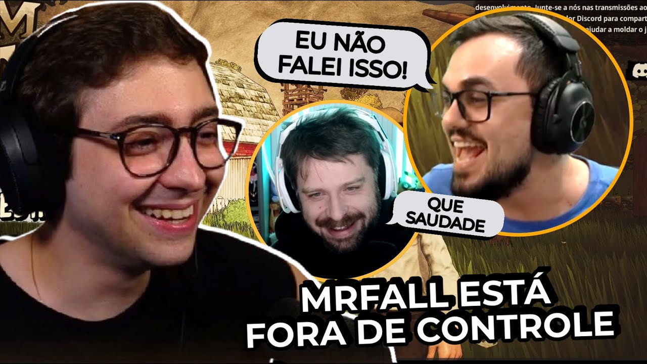 MRFALL NÃO É MAIS O MESMO KKKKKKK - NOITADACAST