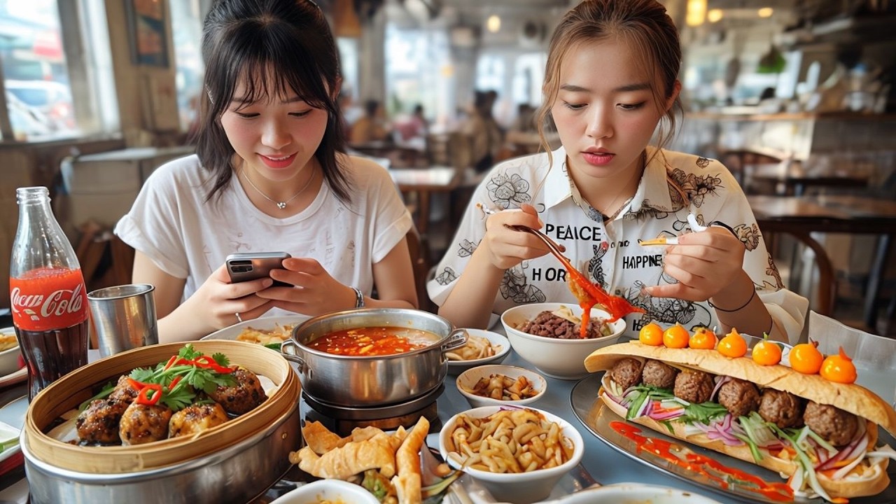 Best Cambodian Street Eats! Giant Meatballs, Sweet Coconut Desserts & Grilled Meat Rice