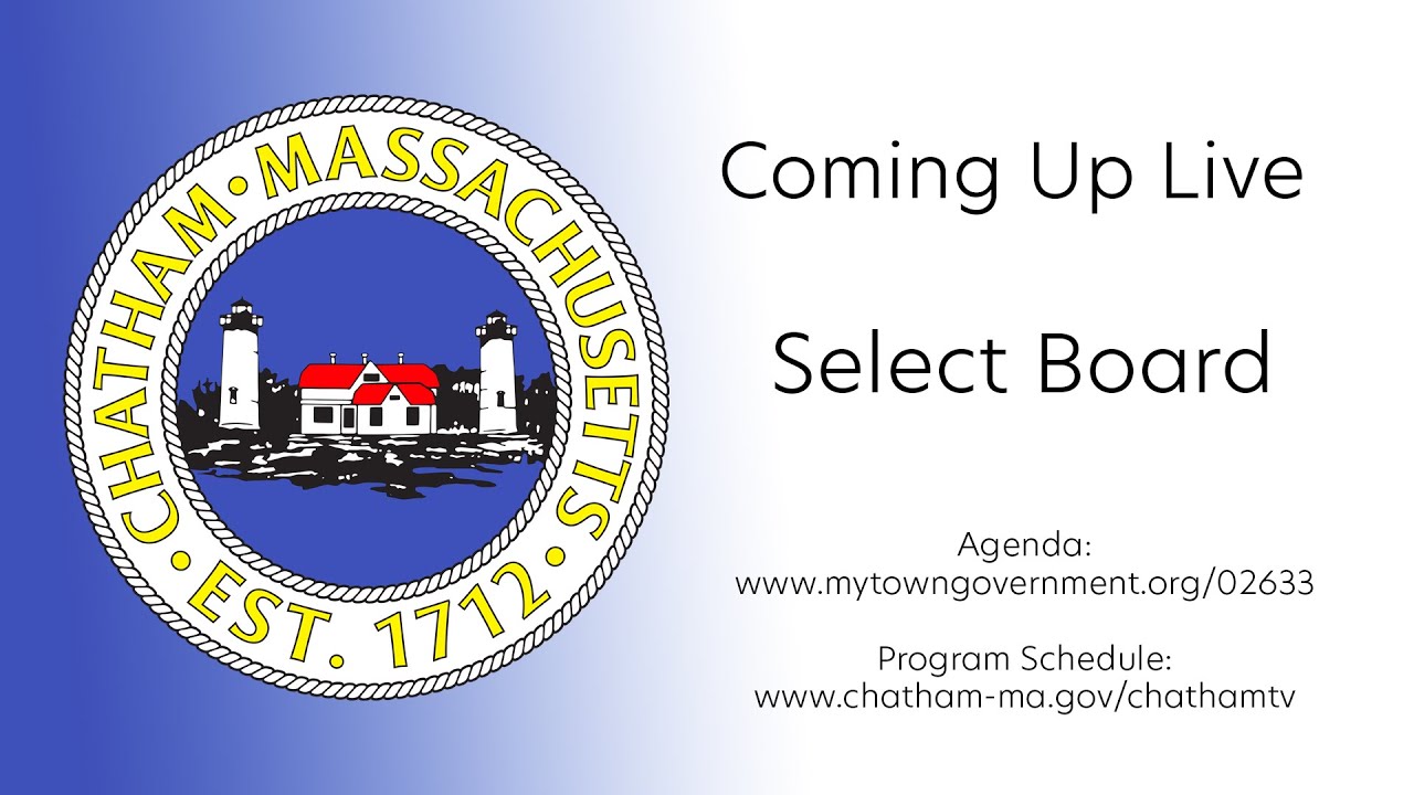 Town of Chatham | Select Board | January 6, 2026