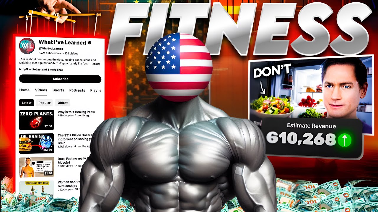 🔥 Create a USA Faceless Health & Fitness Tips Channel In 10 Mins : AI Automation!