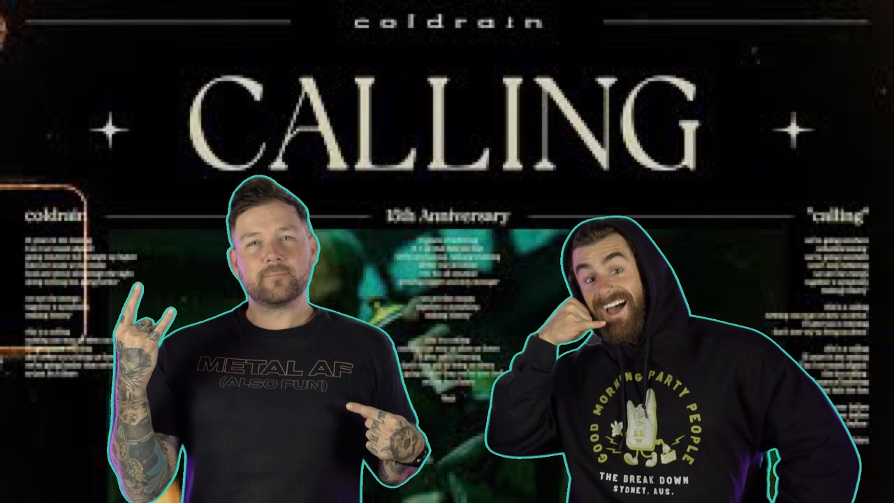 COLDRAIN “Calling” | Aussie Metal Heads Reaction