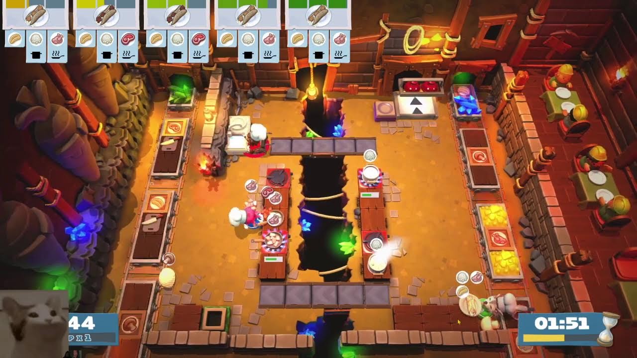 【Overcooked 2】Maggi Kahwin Part 2