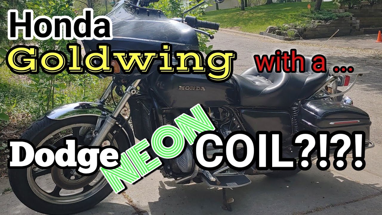 Honda Goldwing running on a Dodge Neon Coil!?!?