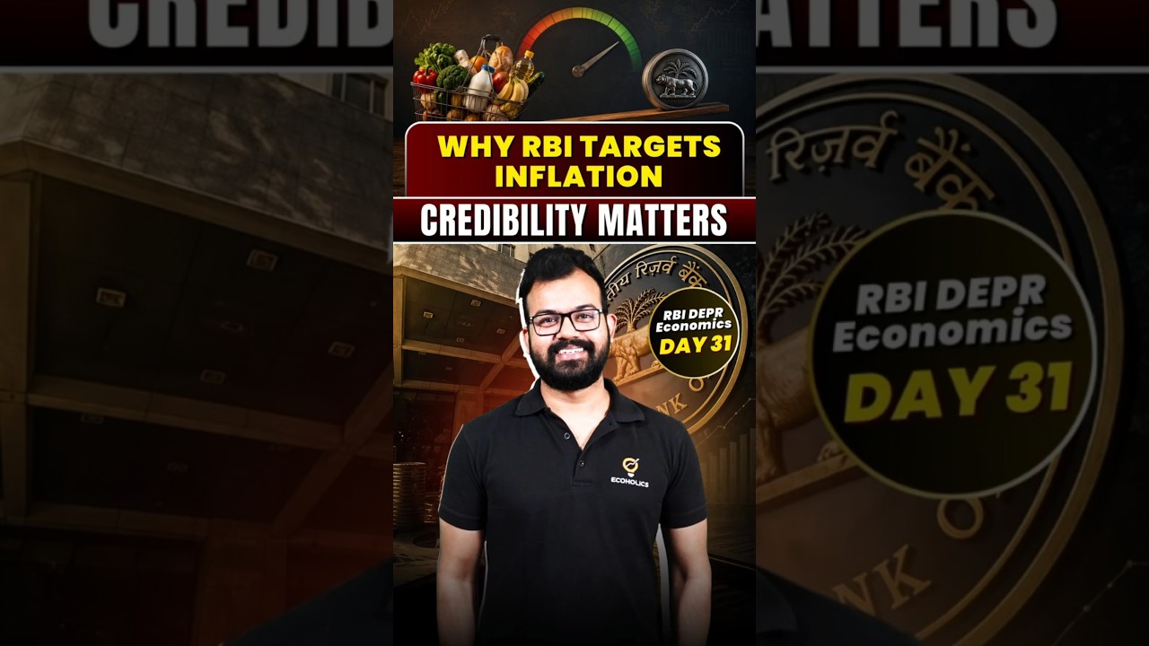 Flexible Inflation Targeting Framework in India | RBI DEPR  Day 31