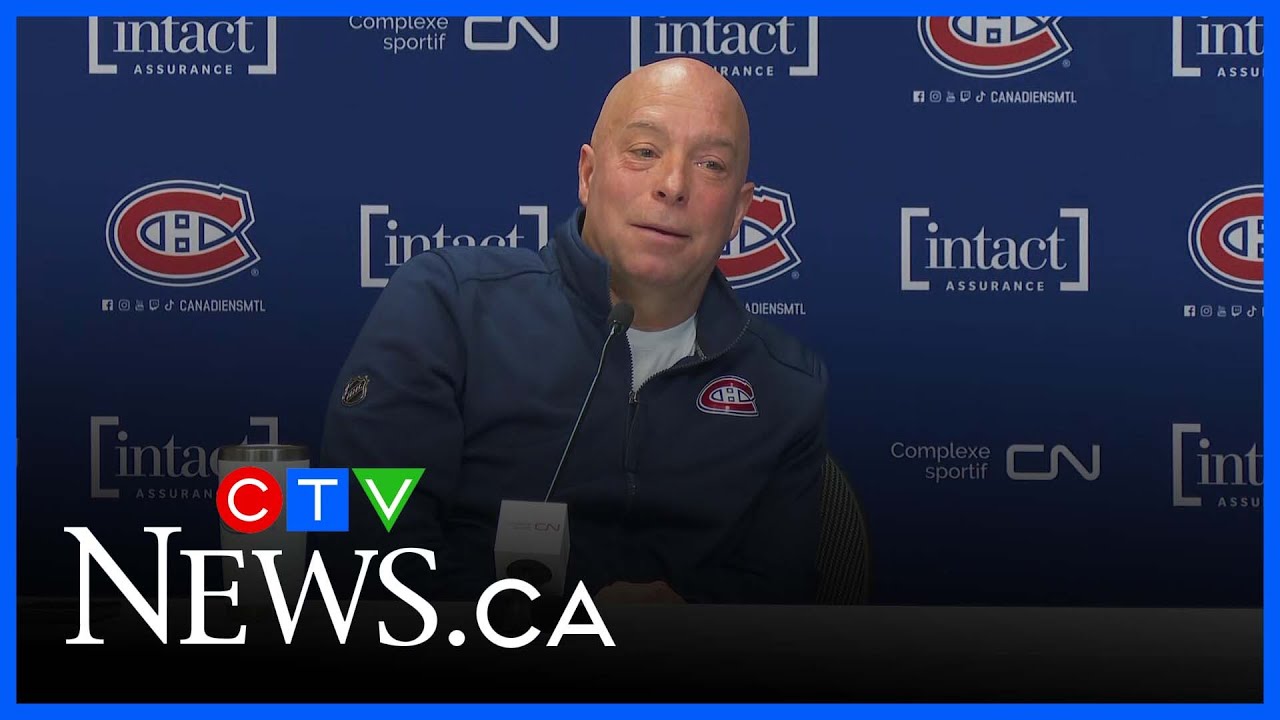 Montreal Canadiens GM Kent Hughes says team is ahead of schedule in rebuild process
