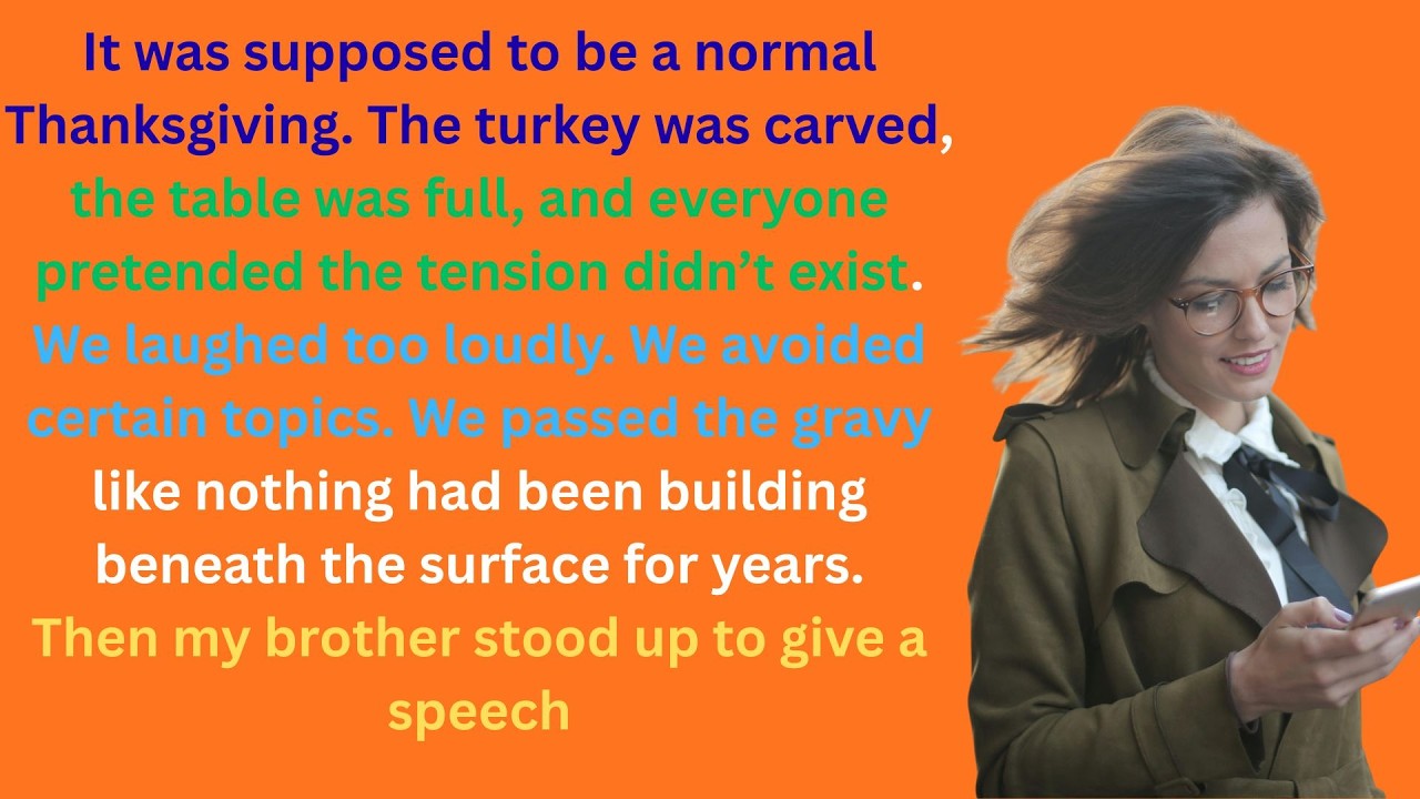 One Thanksgiving Speech Changed Everything in Our Family