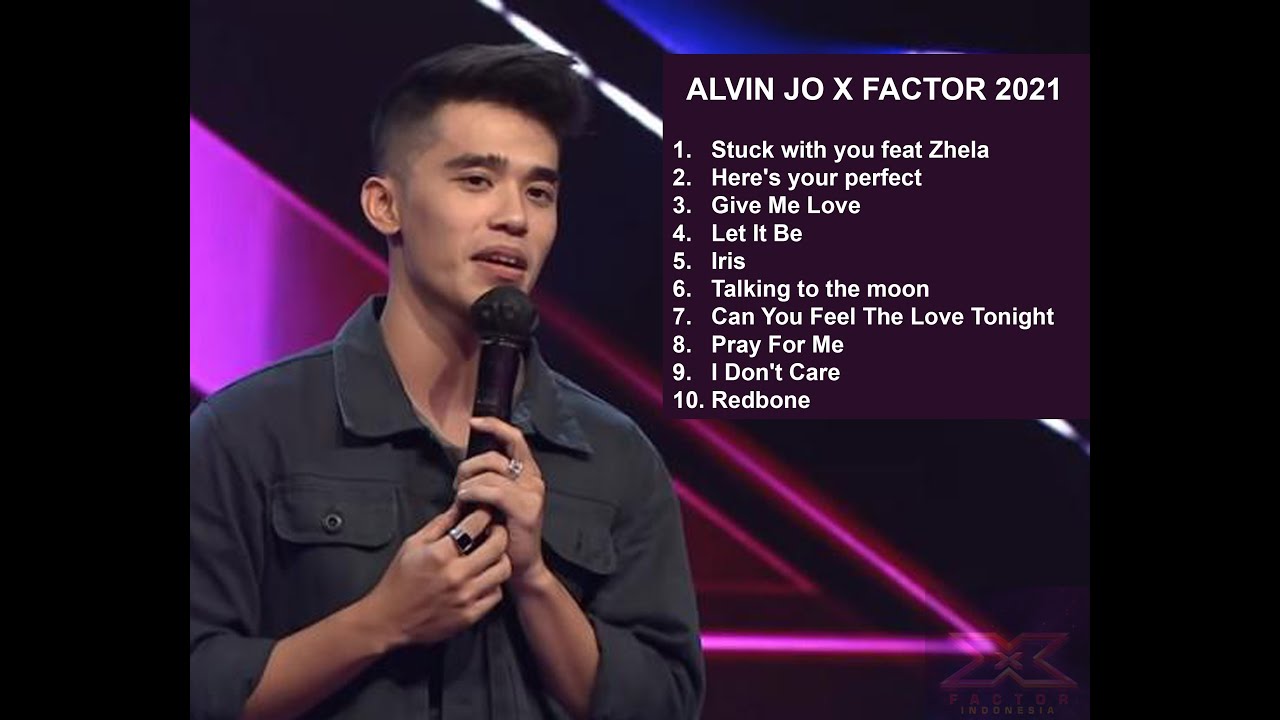 Alvin Jo X Factor 2021 Playlist Cover Vol 1