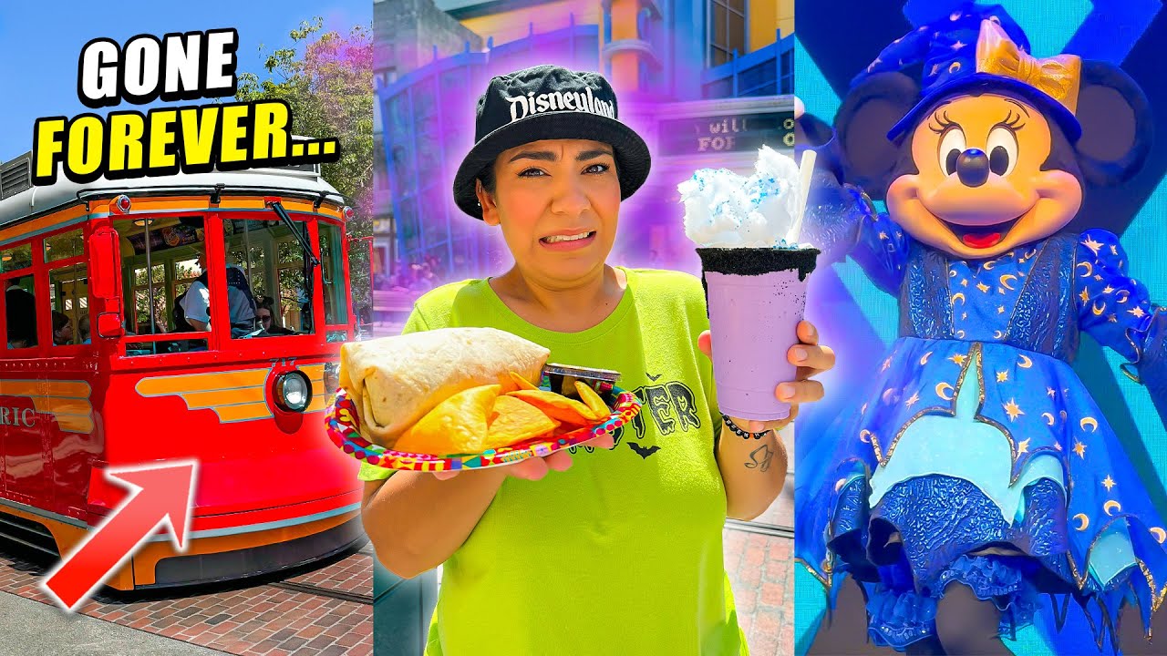 🤯 (BEST) HALLOWEEN FOODS At DISNEY CALIFORNIA ADVENTURE PARK?! | Red Car Trolley Update + MORE!