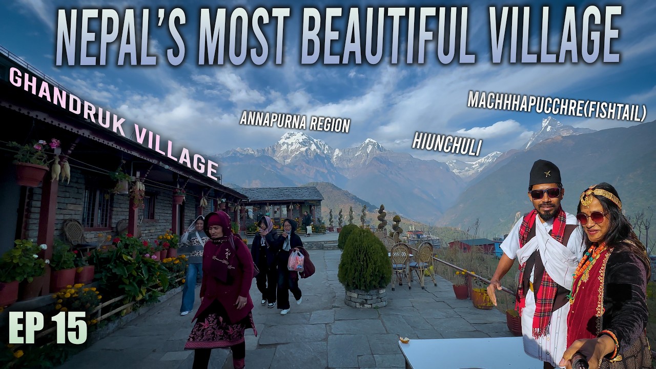 Ghandruk Village Walk – 100+ Yr Old Homes, Tea Gardens & Gurung Museum | Vlog 15 (Final Episode)