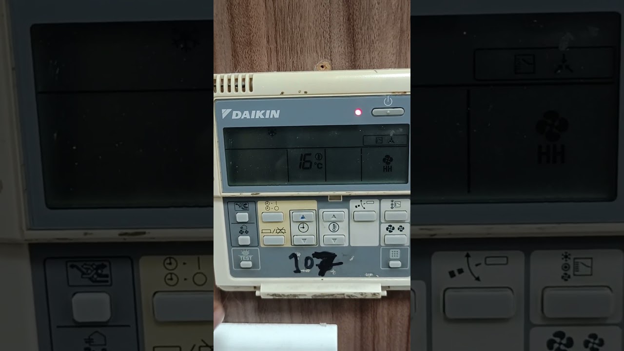 Daikin coded  remote se addressing kaise dalen 