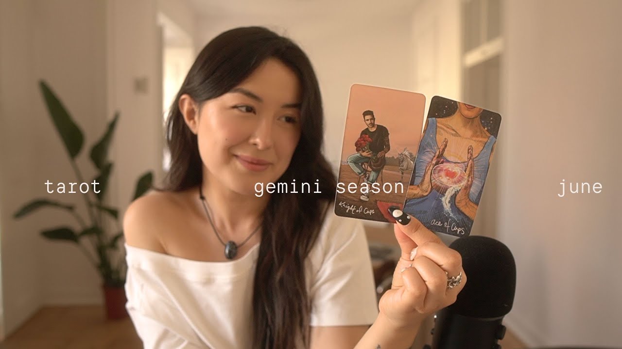 asmr tarot 🎱👯&zwj;♀️ pick a card for june & gemini season (TIMELESS energy predictions)