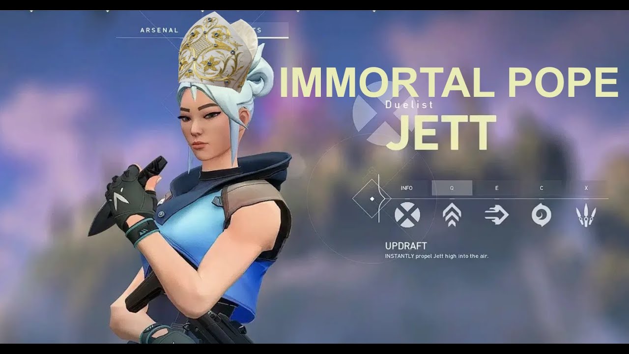 immortal pope jett
